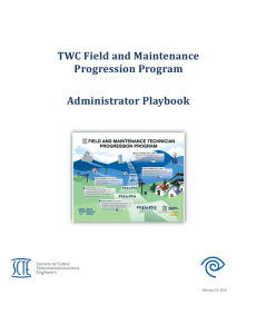 TWC Field and Maintenance Progression Program