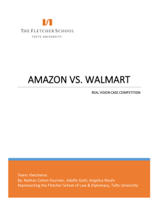 AMAZON VS. WALMART