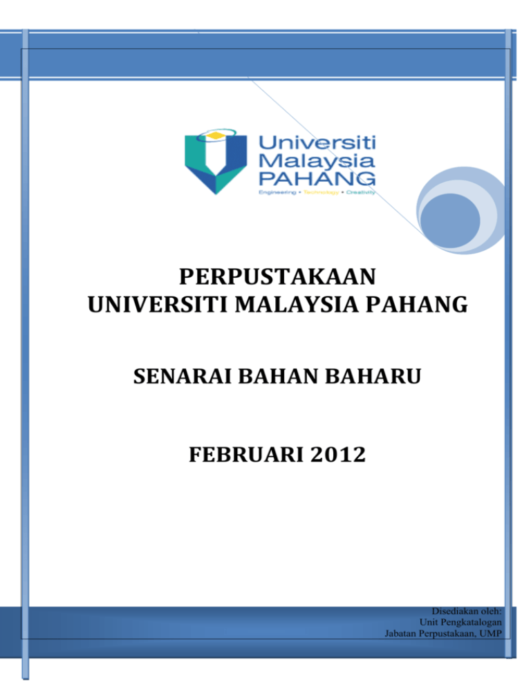 Perpustakaan Universiti Malaysia Pahang