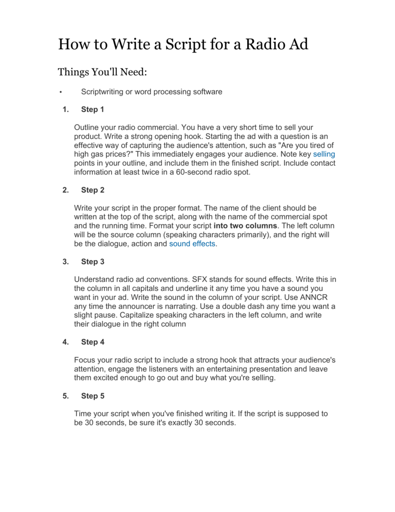 how-to-write-a-script-for-a-radio-ad