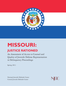 Missouri - National Juvenile Defender Center