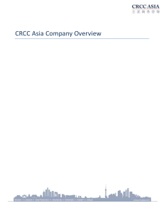 CRCC Asia Company Overview