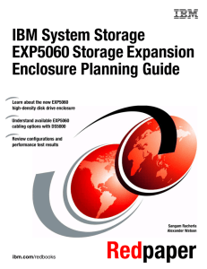 IBM System Storage EXP5060 Storage Expansion Enclosure