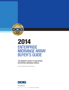 enterprise midrange array buyer's guide - Hewlett