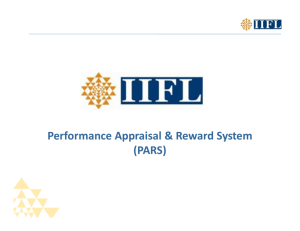 Performance Appraisal & Reward System (PARS)