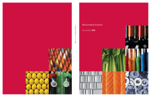 annual report 2010 - Woolworths Limited