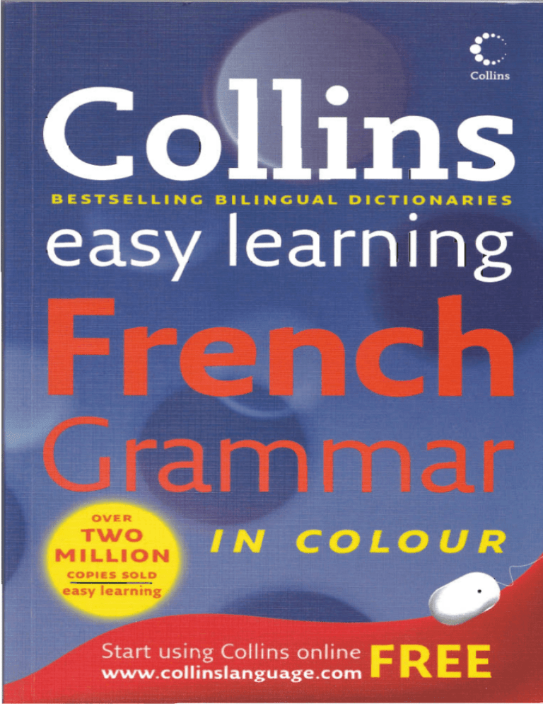 collins easy learning french grammar
