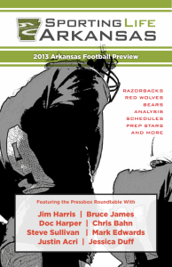 2013 Arkansas Football Preview