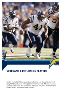 Veterans & Returning Players