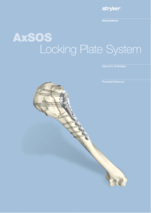 AxSOS Proximal Humerus OP-Tech 982275 E2208.qxp:Proximal