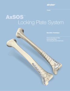 AxSOS™ Locking Plate System