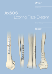 AxSOS Locking Plate System