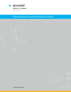 Polarus 3 Solution Value Analysis Committee Pack