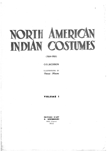 North American Indian Costumes Vol. 1 (text)