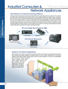 Industrial Computers & Network Appliances