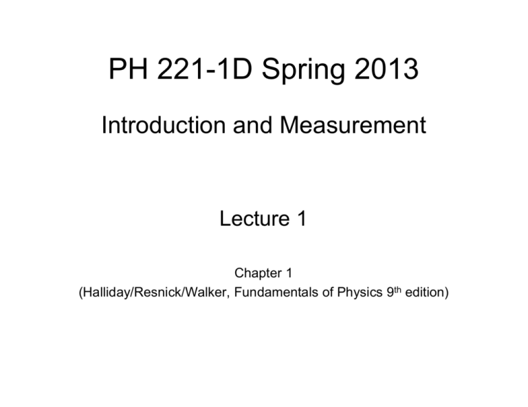 Lecture Notes