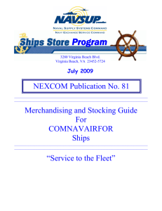 Program - Navy Exchange