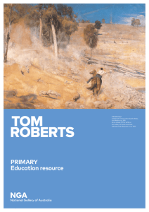 PRIMARY Education resource - National Gallery of Australia