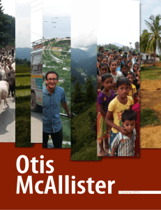 Summer 2014 - Otis McAllister Inc.