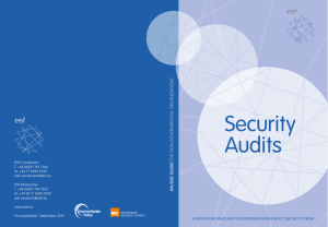 Security Audits