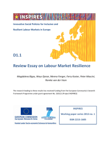 Review Essay on Labour Market Resilience