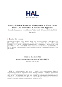 Energy-Efficient Resource Management in Ultra Dense Small