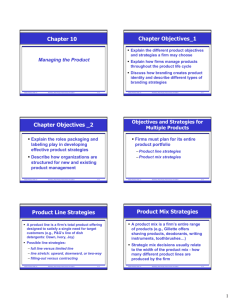 Chapter 10 Chapter Objectives_1 Chapter Objectives _2 Product