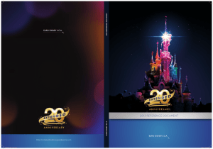 2013 REFERENCE DOCUMENT - Euro Disney SCA