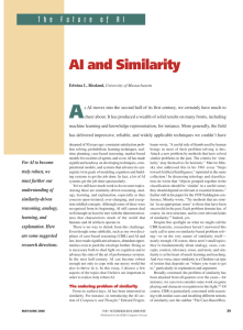 AI and Similarity