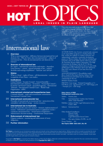 International law - Find Legal Answers