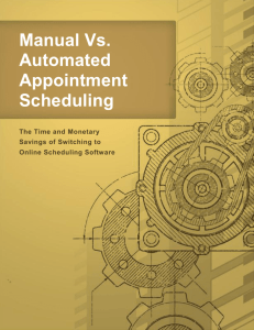 Manual Vs. Automated Appointment Scheduling - Appointment-Plus