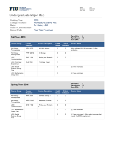 Undergraduate Major Map
