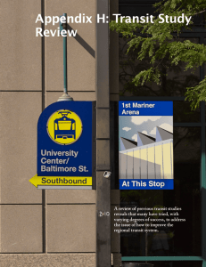 Appendix H: Transit Study Review