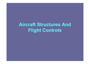 Aircraft Structures And Flight Controls