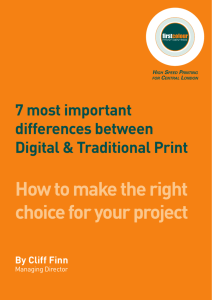 The 7 Most Important Differences Between Digital & Traditional Print