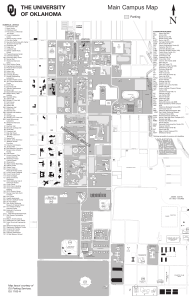 Main Campus Map - Oklahoma Sooners