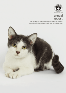 SPCA Annual Report 2014