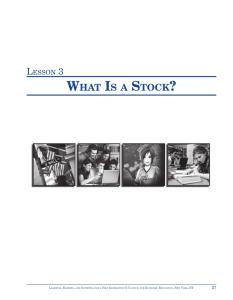 what is a stock?