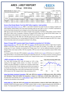 ARES J-REIT REPORT