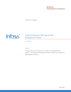 Infosys - Understanding the 360-Degree RISK Management Model