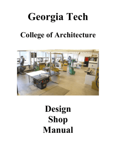 Architecture Shop Manual