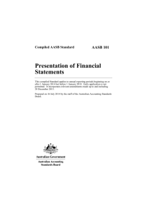 Compiled AASB 101 (Dec 2013) - Australian Accounting Standards