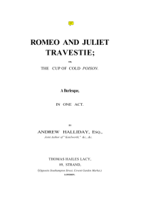 Romeo and Juliet Travestie