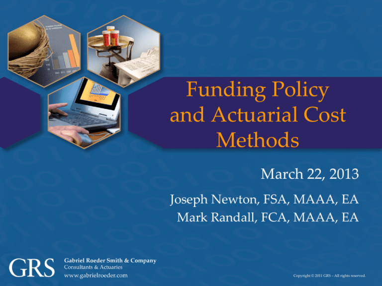 funding-policy-and-actuarial-cost-methods