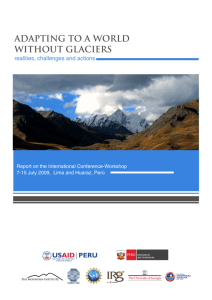 adapting to a world without glaciers