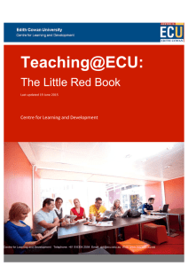 Teaching@ECU - Edith Cowan University