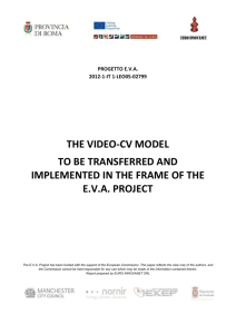 THE VIDEO-CV MODEL TO BE TRANSFERRED AND