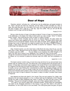 Door of Hope - JustWorship.com