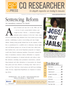 CQ Researcher Sentencing Reform Article