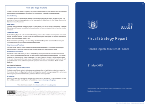 Fiscal Strategy Report 2015